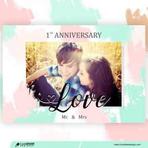Download Years Of Marriage Anniversary Instagram Posts Free Vector ...