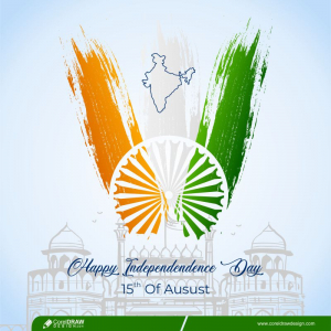 Indian Independence Day Concept Free Premium Vector