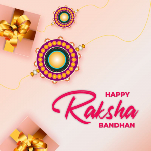 Raksha Bandhan Gifts Traditional Festival Card Design Free Vector