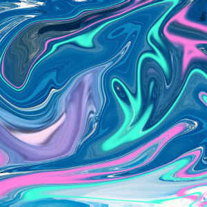Sky Liquid Paint Marble Effect Background