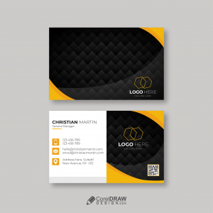Professional Creative Business Card Vector Template