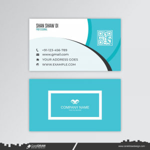 Company Branding Business Card Design Template Free Vector