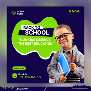 Back To School Banners Free Premium Vector