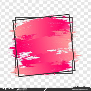 Abstract Grunge Brush Stroke And Black Border Free Vector
