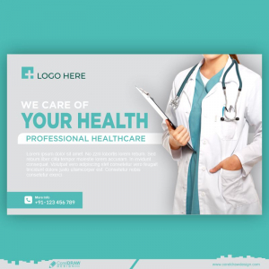 Healthcare & Medical Banner Promotion Template Premium Vector