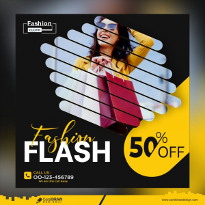 Flash Sale Banner Template Free Premium Vector 