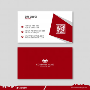 Clean Style Modern Business Card Template Free Vector