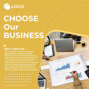 Choose Our Business Download Free Poster Template From Coreldrawdesign