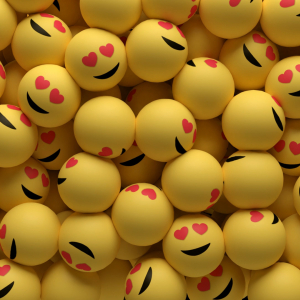 Happy Love Emoji 3D wallpaper, Download free amazing High Resolution backgrounds images
