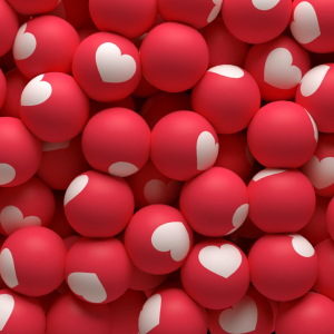 Love Hearts Emoji 3D wallpaper, Download free amazing High Resolution backgrounds images