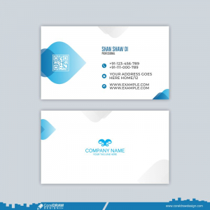 Business Card Template Design For Your Brand In Creative Style Free Design