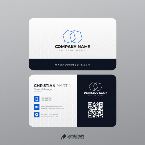 Abstract Premium Corporate Business Card Vector