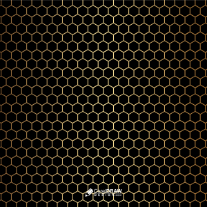 Abstract Hexagonal Geometric Background Pattern