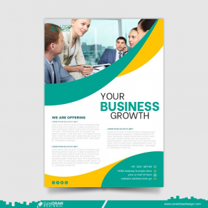 business brochure template free vector