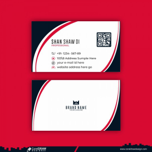 modern business card design template premium vector