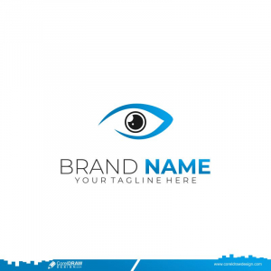 Eye Care Logo Premium Vector