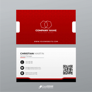 Minimal Simple Abstract Corporate Business Card