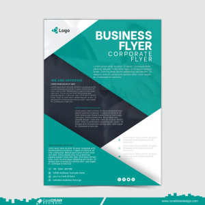 Business Flyer Template Free Vector