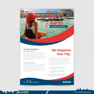 Travel Flyer Template Free Vector