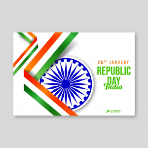 Happy Republic Day India Republic Day Vector
