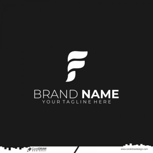 F Logo Creative Design For All Uses Premium Vector