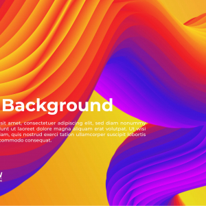 Abstract Colorful Trendy Fluid Background Vector