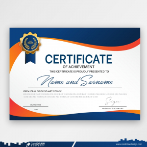 Premium Certificate Of Appreciation Template Free Vector