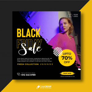 Professional Black Friday Sale Social Media Story Template