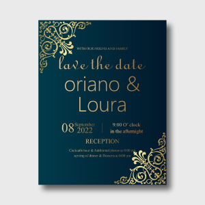 golden-&-blue-wedding-invitation-card-free-vector-design