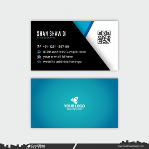 Corporate Business Card Light Color Print Templates Free