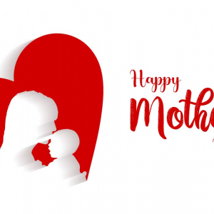 Happy Mother's Day Minimal Vector Background