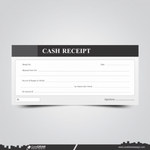 Cash Receipt Template CDR