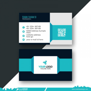 Corporate Company Business Card Design Free CDR