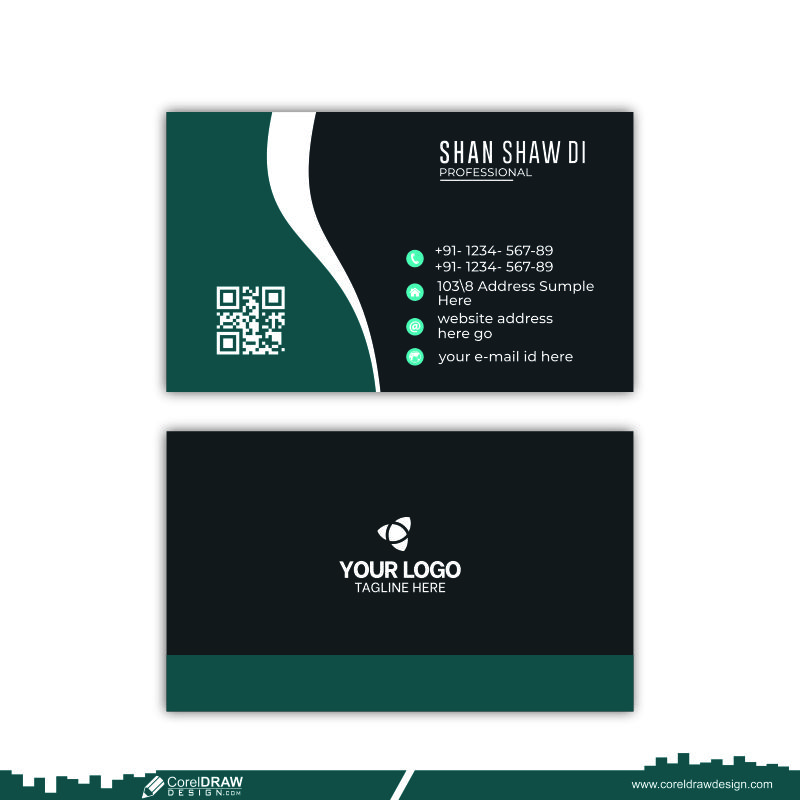 Corporate Business Card Design Free CDR