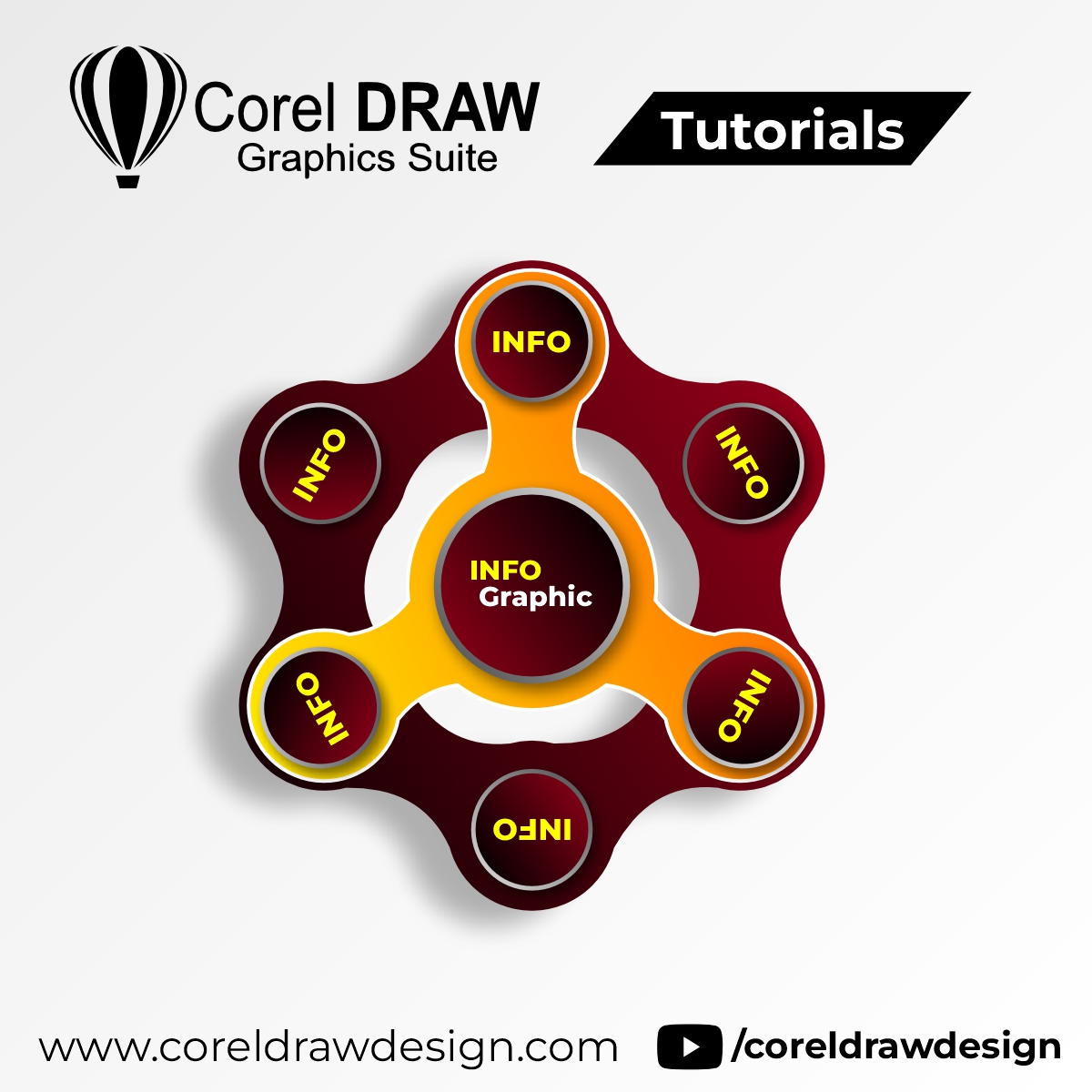 Create beautiful infographic using these techniques |  Coreldraw Design Tutorials | Graphic Design