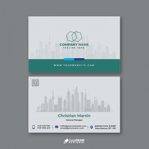 Simple Business Card Vector Template