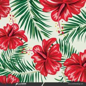 Raelistic Exotic Flowers Background CDR 