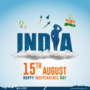 Independence Day Design Background Download CDR