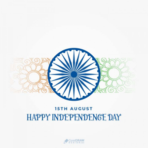 Beautiful Abstract Indian Tricolor independence day Vector Poster Vector