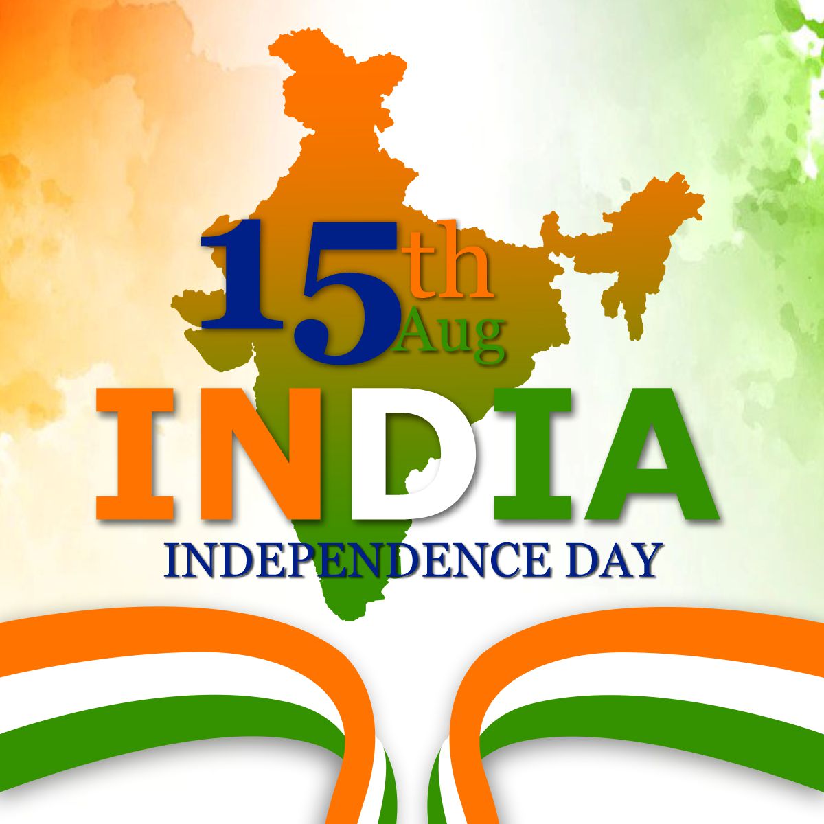 15th august happy independence day of inda vector free design