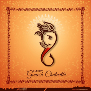 Happy Ganesh Chaturthi Festival Free Download Greeting Cards CDR