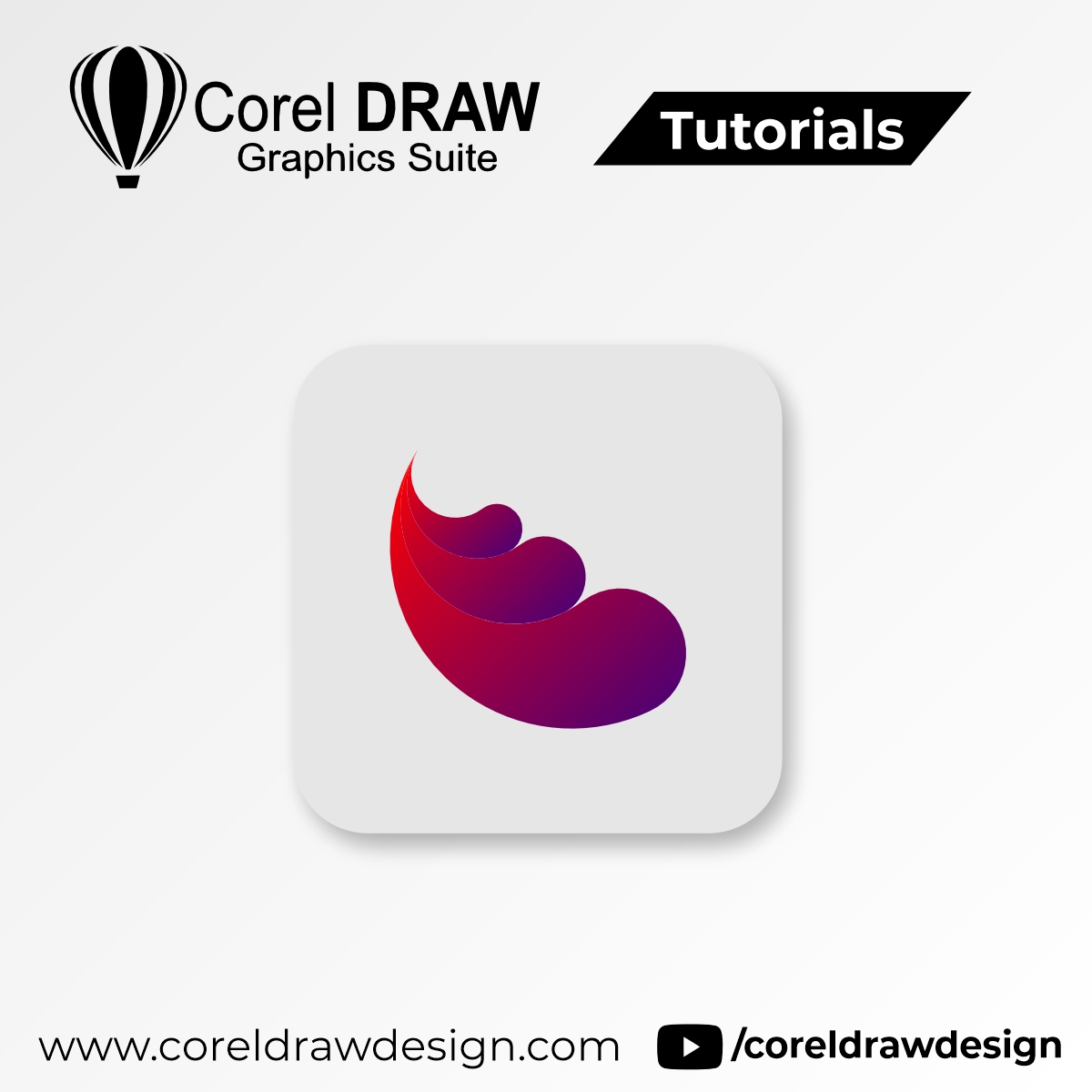 Abstract Ocean wave logo design | Coreldraw | Coreldrawdesign | Coreldraw Tutorials |