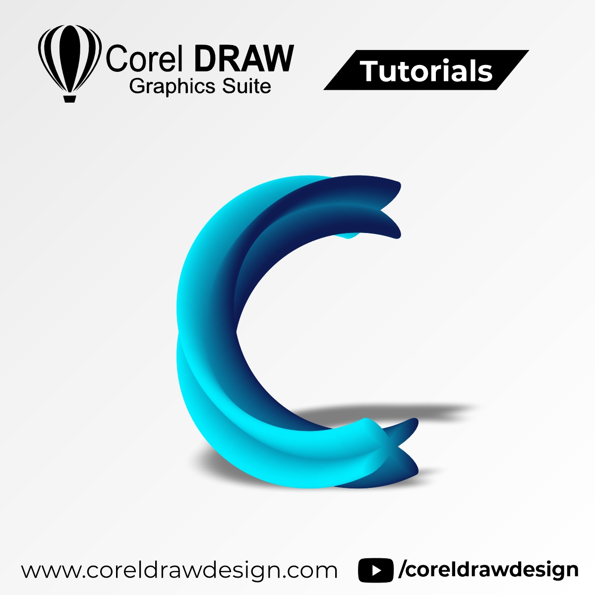 3D Blend Text Effect in CorelDRAW Tutorial | Coreldrawdesign Tutorials | CorelDraw Tutorials |