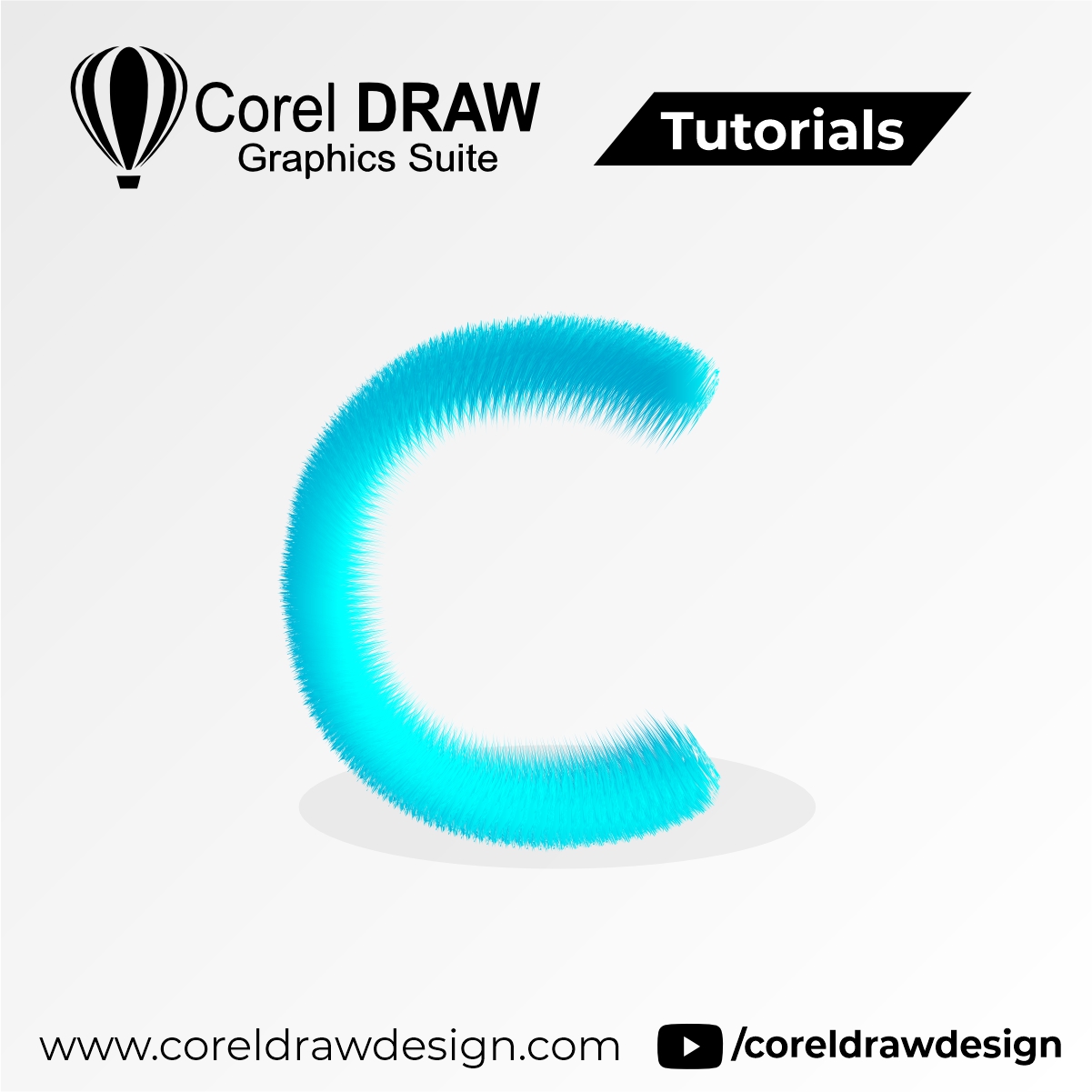 Create 3D Fur Effects in Coreldraw | CorelDraw Tutorials | Coreldraw Design for Beginners |