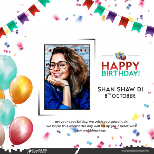 Happy Birthday Wishes Banner Free Download