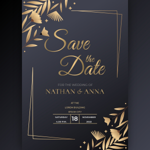 Luxury Invitation Card Download CDR File Free From Coreldrawdesign Trending 2022