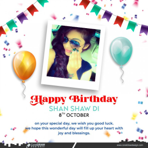 Happy Birthday Wishes Banner Free Download CDR
