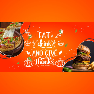 Eat Drink Thank Free From CorelDraw Design Template Download