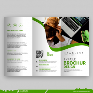 business brochure concept for design CDR free