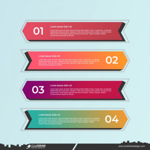  Business plan infographic Design CDR Free